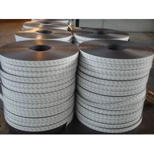 Anti Shatter Flexible Rubber Ferrite Magnets Rustproof Motor Magnetic Strip