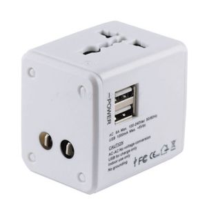 Universal Travel Plug Adapter With Type C Smart USB Charger Electrical