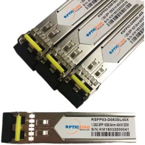 1535.04nm Optical DWDM Transceiver Compatible 1.25G SFP Module