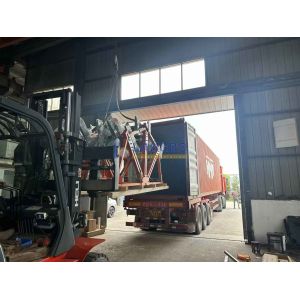 Pert Spiral Winding Corrugated PE Pipes Coiler For Extrusion Lines