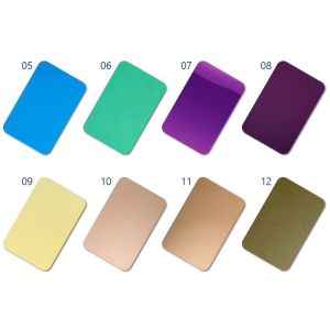 Color Coated Stainless Steel Metal Sheet 316 304 4x8 PVD 8K 3D Wall Gold Mirror
