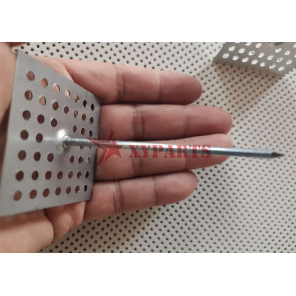 12 Ga Galvanized Steel Perforated Insulation Hangers With Speed Clips For Air