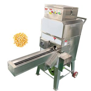 Fully Automatic Fruit Vegetable Processing Equipment Fresh Corn Thresher Machine