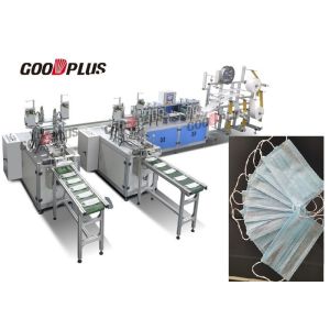 Aluminum Alloyed Surgical Mask Making Machine Easy Operation 6MPA Air Compresser