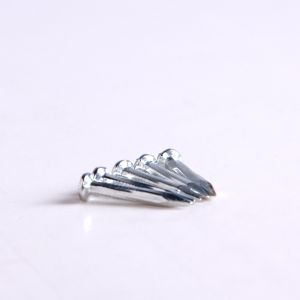High Hardness Angular Spiral Concrete Nails Bulk Packing / Box Packing