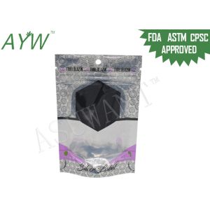 Airtight Stand Up Coffee Pouches Smell Locked Zipper, Plastic Stand Up Pouch