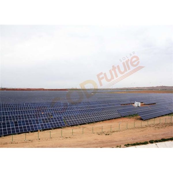 1500V Easy Automatic Solar Tracker 18m/S Communicated RS 485 Cable