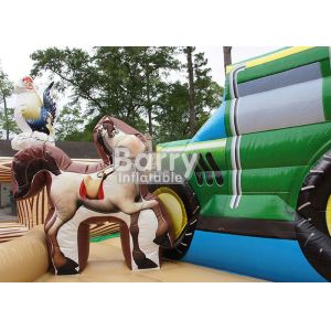 Outdoor Playground Toddler Jump House Giant Farmyard Inflatable Toddler