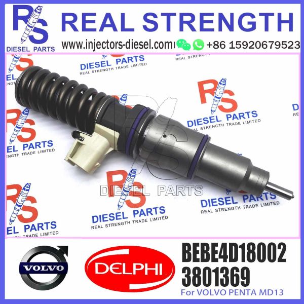 injector common rail injector 3801369 BEBE4D18002 For V-O-L-V PENTA MD13 diesel