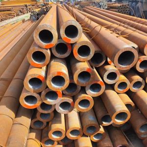 Structure Application AISI1045 Seamless Steel Pipe Custom Cutting Any Length