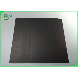 Recyclable 250g Black Cardboard Paper Sheets With Good Folding