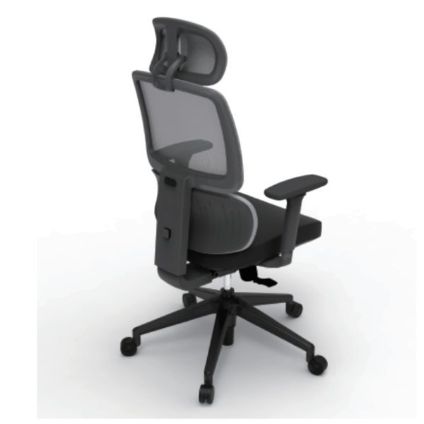 Quality 350 Aluminum Base Executive Ergo Mesh Chairs With Headrest ODM wholesale