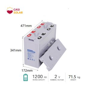 China JGFM Gel Battery Solar System 1200Ah Maintenance Free Solar on sale