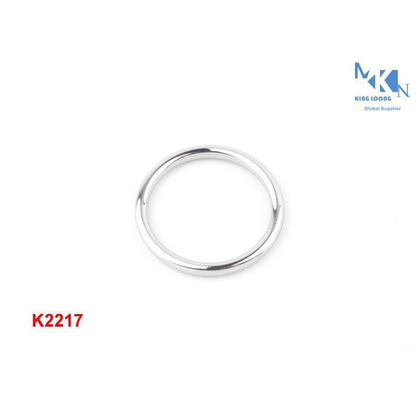 Quality Canvas Pet Belt O Ring Buckle 28mm Inner Diameter Size Polished With Hanging Plating wholesale