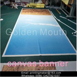 Waterproof Chemical Fabric Canvas Banner Printing Service