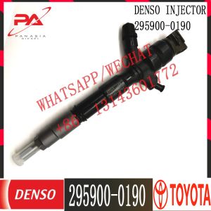 Genuine Fuel Injector 295900-0190 23670-30170 23670-39445 For Toyota 1KD-FTV 3