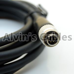 Standard RJ45 Cat6 Data M12 Cable Assembly To Hirose Original 8 Pin High Flex