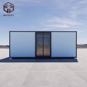 Portable Fireproof Expandable Foldable 20ft Container House With Terrace