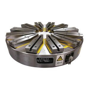 China Adjustable 580mm Circular Electro Permanent Magnetic Chuck For Lathe on sale