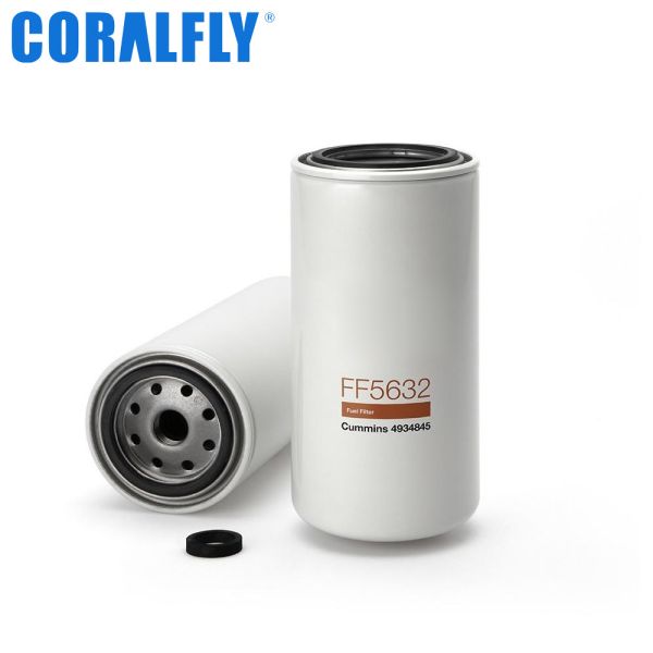 Quality Micron Grade FF5632 Cross Reference SAE J1985 Excavator Fuel Filter wholesale
