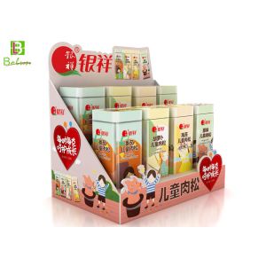 Cheap Custom Retail Cardboard POS Display Holder / Cardboard Advertising Displays for sale