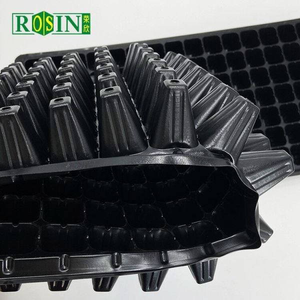 Flexibility Deep 128 Cell Plug Tray Breaking Resistant For Greenhouse And Vegetables