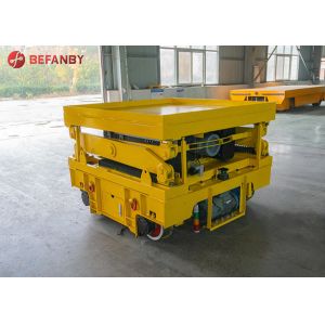 20T Workshop Q235 Rail Transfer Cart For Mold Transportation