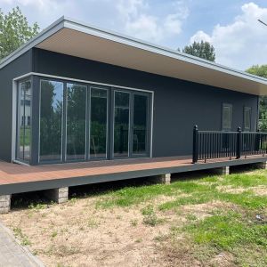 Heavy Duty Double Girder Overhead Cranes Prefab Container Homes In Black For 4