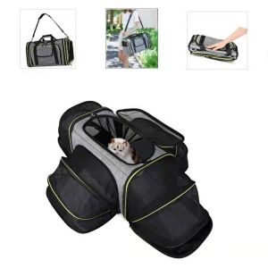 Cheap Portable Expandable Soft Sided Pet Carrier for sale
