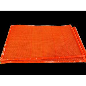 China Two Layer Polyurethane High Frequency Screen Panel For Iron Ore  With Different Aperture Hole Enjoy Long Working Life on sale