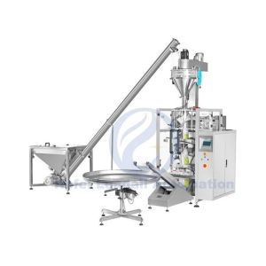 PLC Control Vertical Form Fill Seal Machine , Vertical Packing Sealing Machine