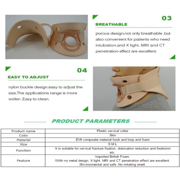 Philadelphia Cervical Collares Medical Aid Neck Support Ajustable Immobilizer Cervical Collares