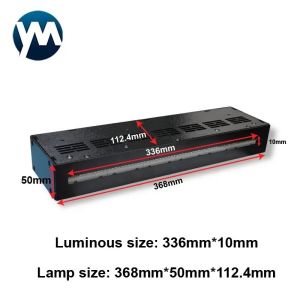 150W 365nm Air Cooled uv ink uv glue uv printing Light Curing System