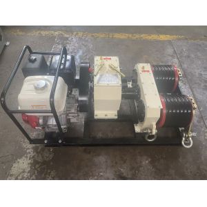 China 13HP Honda Gasoline Cable Winch Puller with 26m/min Lift Speed and 10m Maximum Lifting Height on sale