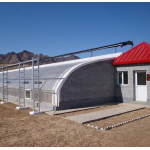 20GP 40GP 40HC Span Multi PE Film Plastic Agriculture Greenhouse Kit for Multi