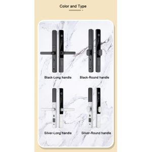 3kg App Controlled Front Door Lock Ttlock Smart Lock Aluminium Door