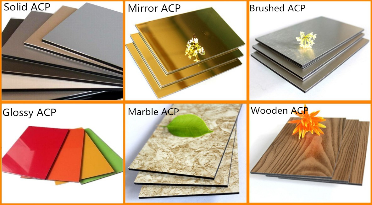 India Rock Marble Aluminum Composite Panel HDPE 3MM Acp Aluminium Composite Panel