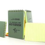 Foreign Language Learning Diary Notepad Waterproof Printed Notebook with Coil