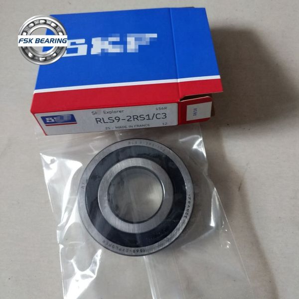 Quality RLS9 2RS Sealed Deep Groove Ball Bearing 28.575*63.5*15.875 mm Single Row wholesale