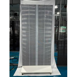 Double-sided Transparent LED Poster Screen Wifi Control Outdoor And Indoor