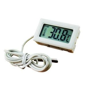 TL8009A Indoor Outdoor Mini Digital Temperature Gauge With Meter Sensor Wire