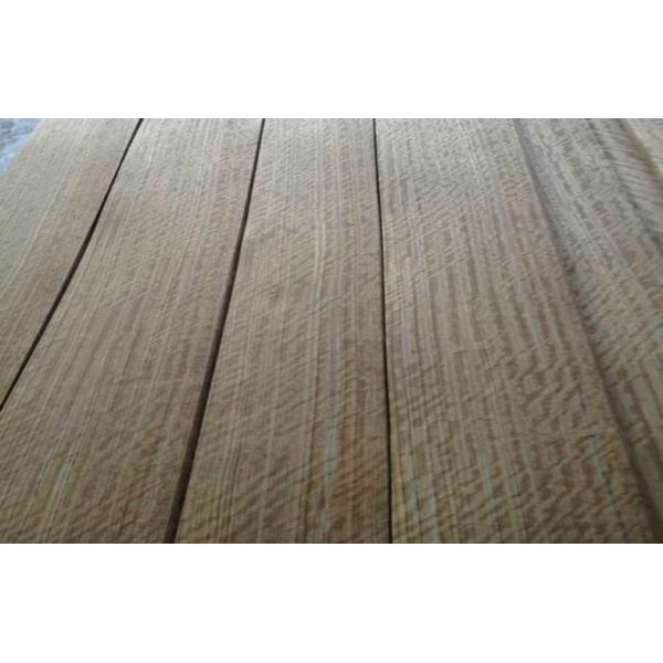 Quality African Teak Figured Quarter Cut Veneer With Mineral Lineation wholesale