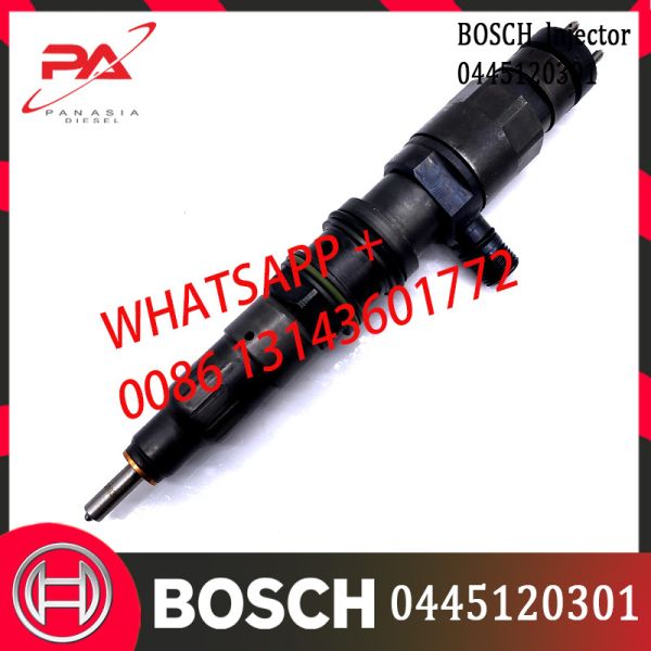 Quality 0445120301 Diesel Common Rail Fuel Injector Assy A4730700287 0445120300 0445120302 wholesale