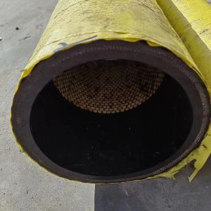 Flexible Dredging Ceramic Hose Pipe And Bends Rubber Lined