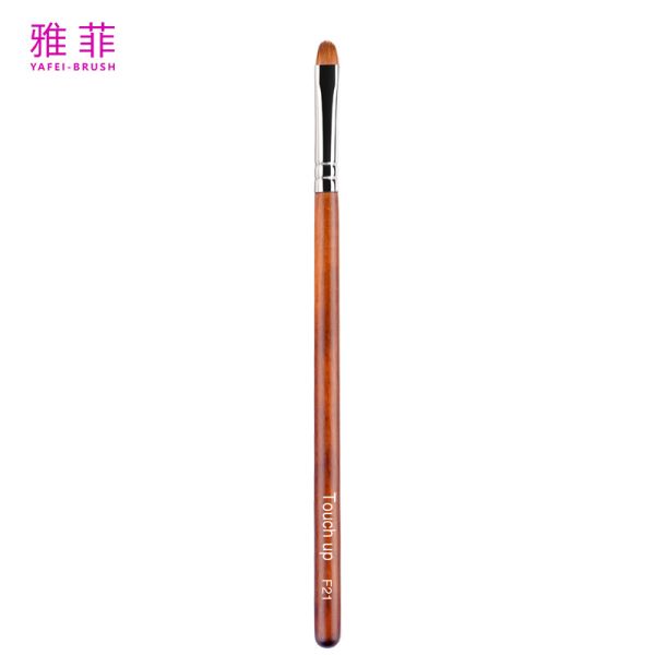 Quality F21 Single Eyeshadow Brush Sable Hair Smudge Brush Wood Handle Customize 100% Checked wholesale