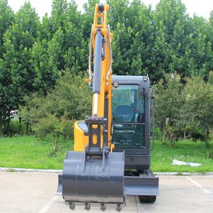 Hydraulic Crawler Excavator ZG036S Ergonomic Design With Spacious Driving Space