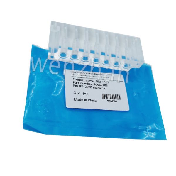 SMT PARTS JUKI 2070 2080 RX-6 JM20 JX300 L 70 40062187 400-62187 FILTER BOX