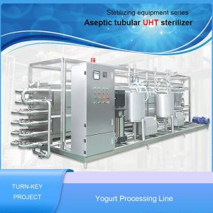 Skid Frame SUS304 Dairy Industrial Yogurt Making Machine small scale