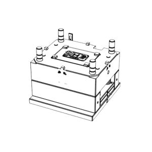OEM / ODM ： Precision Injection Molding & Transparent Clamshell Phone Front
