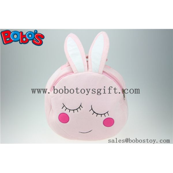 Quality 11.8"Pink Rabbit Children Backpack Cartoon Image Bos1229/30cm wholesale